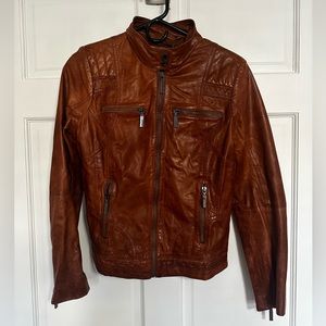 Bernardo Genuine Leather Jacket
